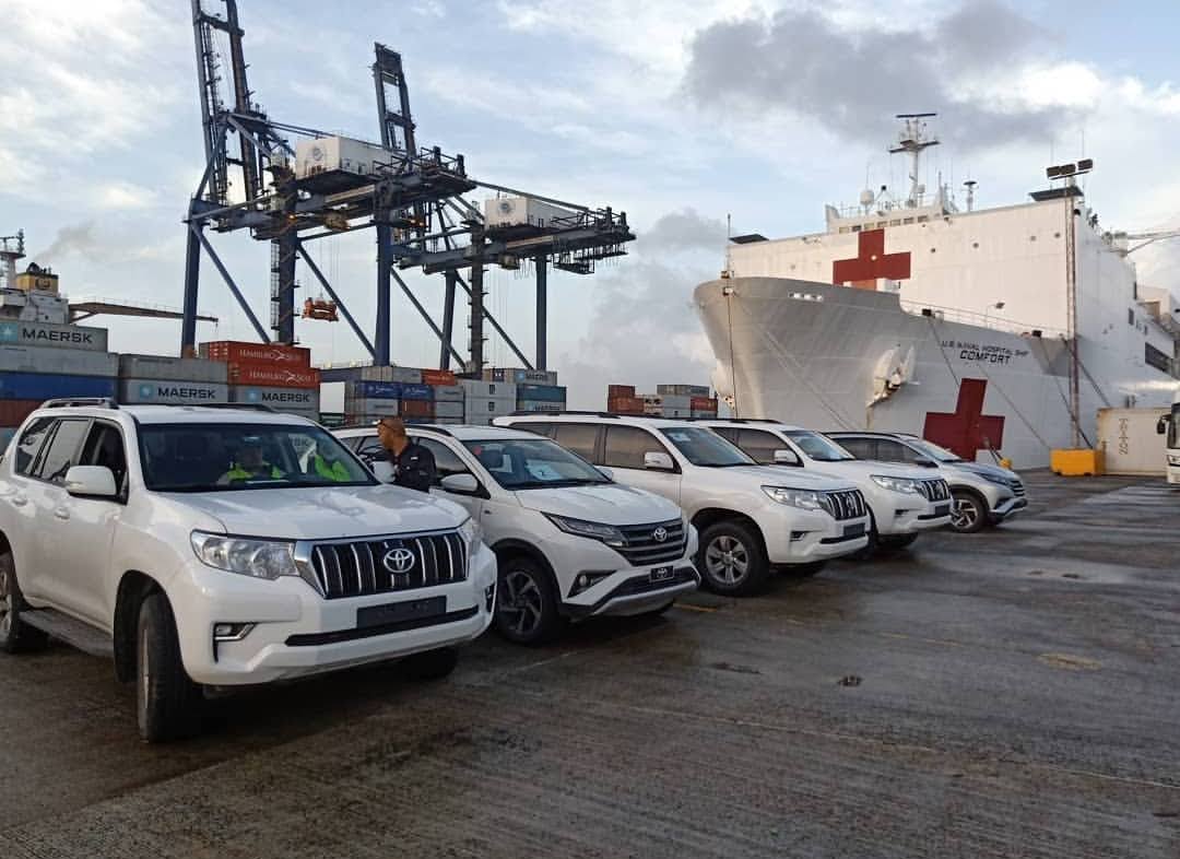 Executive transport vehicles coordinated in Colombia