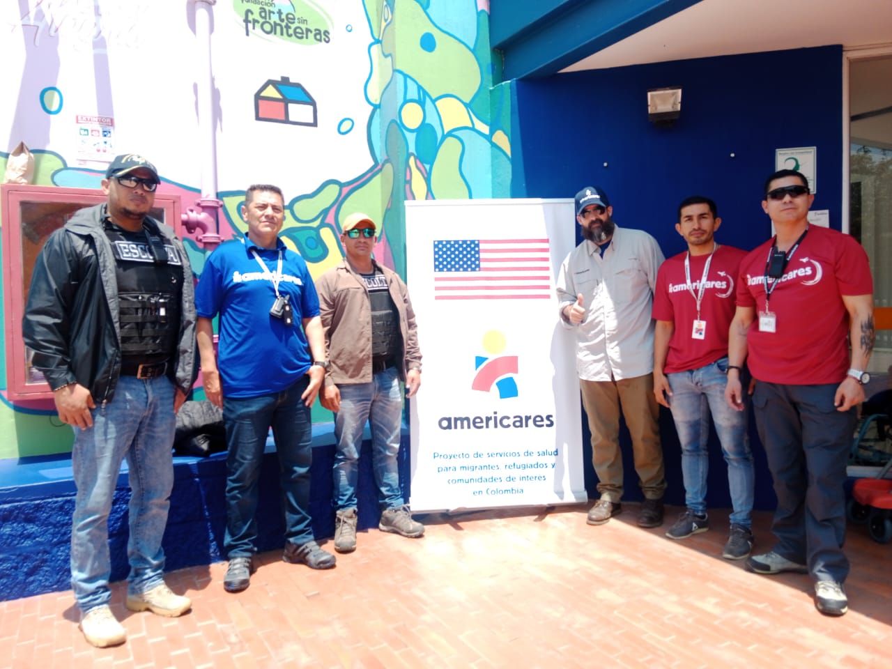 Iron Shield protective coordination team in Colombia
