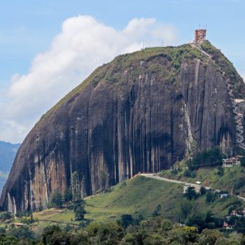 Rock of Guatape, Piedra De Penol, near Medellin, Colombia, South America